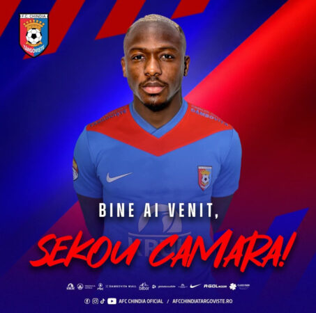 TRANSFER IMPORTANT PENTRU CHINDIA! Sekou Camara a semnat cu echipa târgovișteană TRANSFER IMPORTANT PENTRU CHINDIA! Sekou Camara a semnat cu echipa târgovișteană