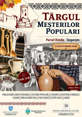 Târgul Meșterilor Populari revine la Târgoviște! Tradiția românească, în centrul atenției la Zilele Cetății Târgul Meșterilor Populari revine la Târgoviște! Tradiția românească, în centrul atenției la Zilele Cetății