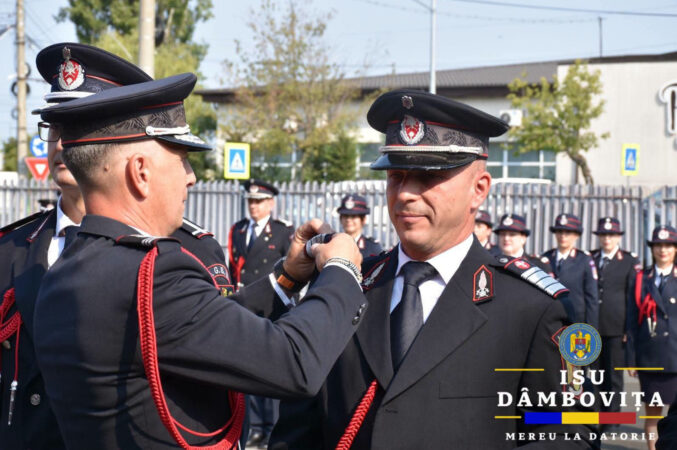 Ziua Pompierilor din România, sărbătorită cu emoție și recunoștință la ISU Dâmbovița! Momente speciale pentru salvatorii dâmbovițeni