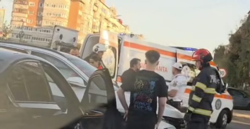 ACCIDENT CU TREI RĂNIȚI PE CALEA BUCUREȘTI DIN TÂRGOVIȘTE