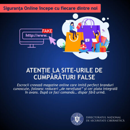 ATENȚIE LA MAGAZINELE ONLINE FALSE! Reducerile spectaculoase pot ascunde fraude și furturi de date bancare