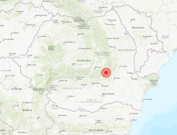 Cutremur de 4,8 grade în zona seismică Vrancea! Seismul s-a simțit și la Târgoviște