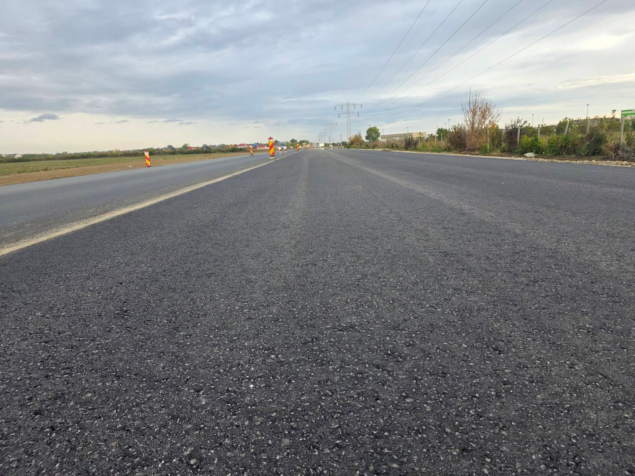 DN71, în plin proces de modernizare! Primii 3 kilometri ai drumului lărgit la patru benzi, în zona Răcari