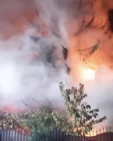 Incendiu puternic la o casă din Cazaci! Mare atenție la instalațiile de încălzire! Incendiu puternic la o casă din Cazaci! Mare atenție la instalațiile de încălzire!