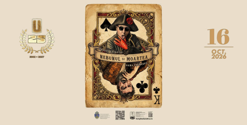 „Nebunul și Moartea”, pe scena Teatrului Tony Bulandra din Târgoviște „Nebunul și Moartea”, pe scena Teatrului Tony Bulandra din Târgoviște