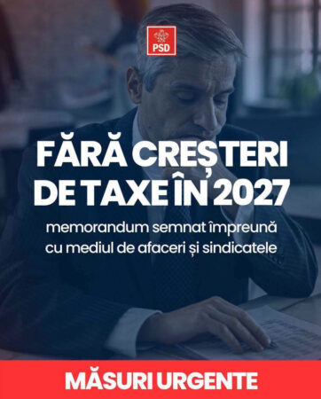 PSD îi cere premierului desemnat măsuri economice concrete: pensii indexate, taxe nemajorate și sprijin pentru categoriile vulnerabile